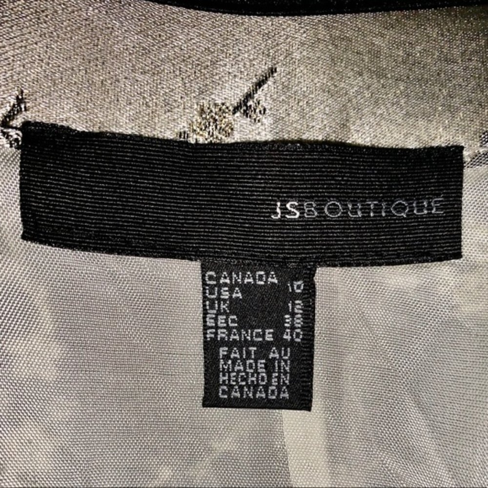 SOLD Silky, Ribbed Blouse - Picture 3 of 3